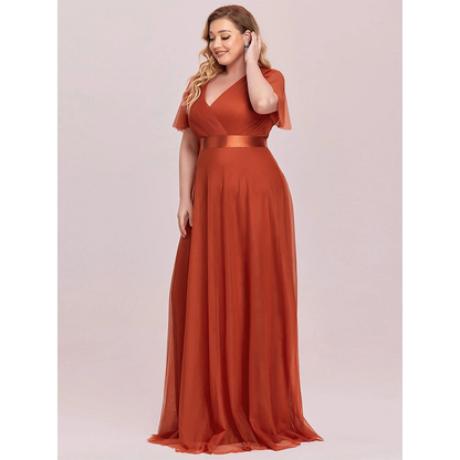 Funki Findz | Dresses | Women's Plus Size Long Evening Dress