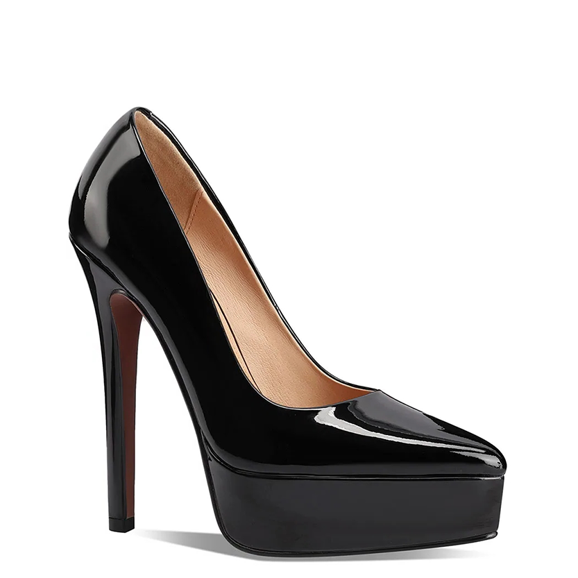 Funki Findz | Shoes | Women's Genuine Patent Black Stilettos
