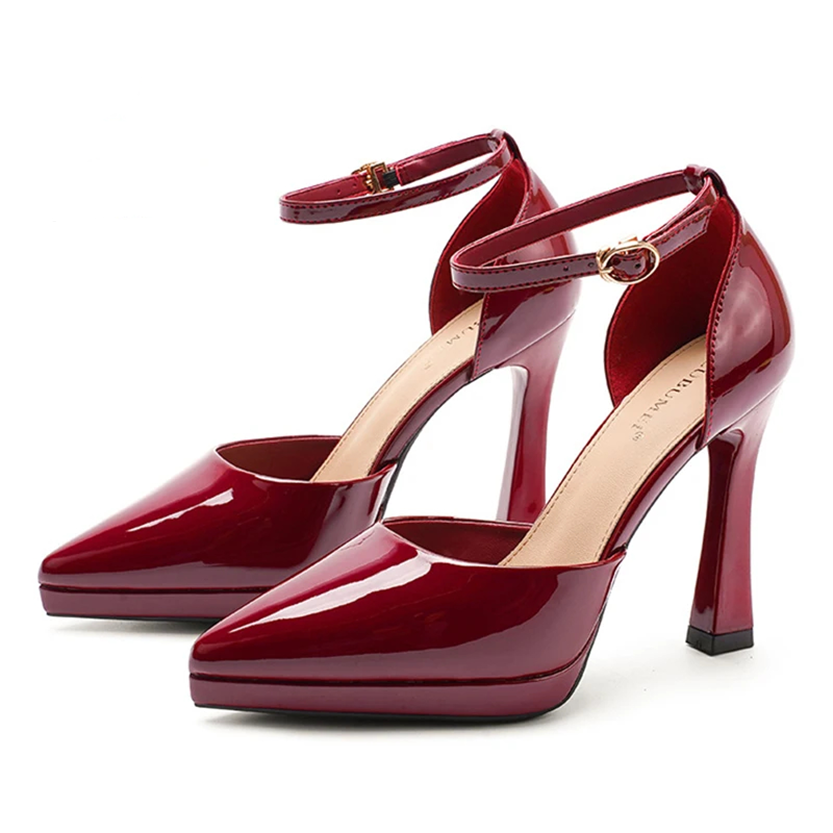 Funki Findz | Shoes | Women's Patent Leather Pointed Toe heels