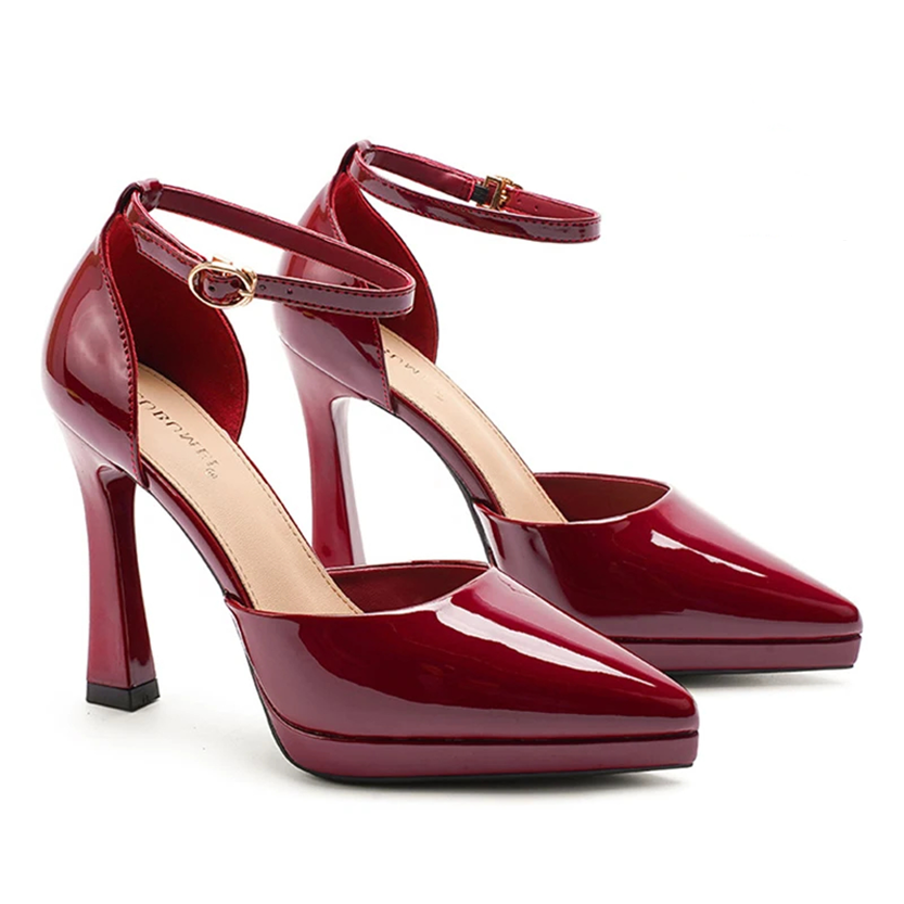 Funki Findz | Shoes | Women's Patent Leather Pointed Toe heels