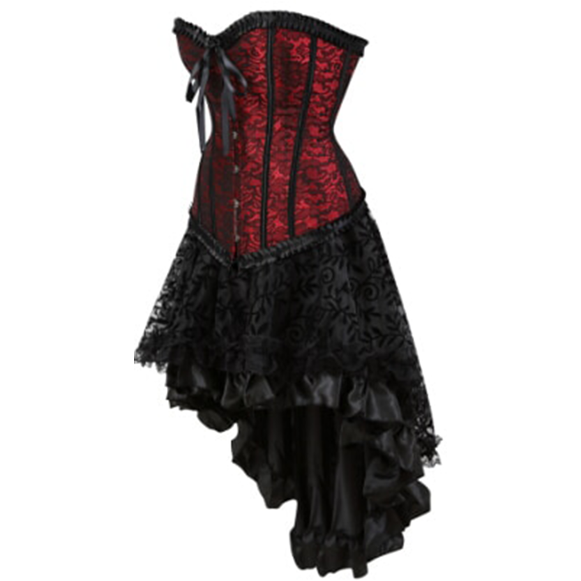 Funki Findz | Dresses | Women's Victorian Gothic Corset Skirt Set
