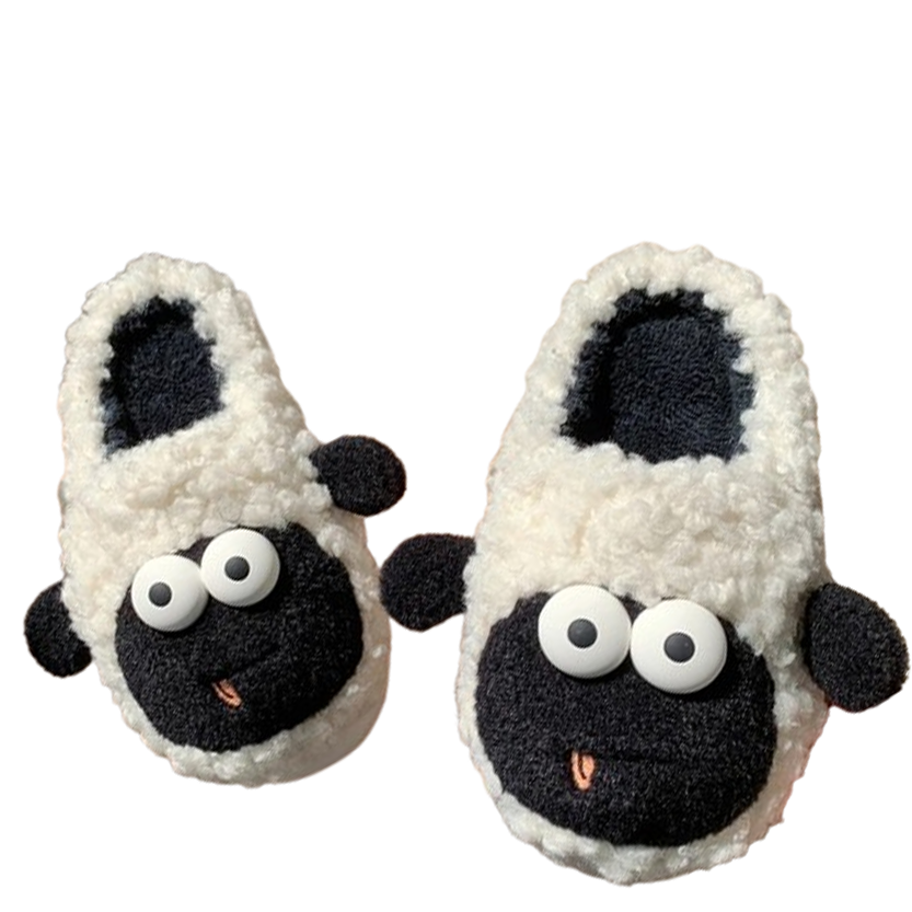 Funki Findz | Shoes | Women's Cute Little Sheep Cotton Slippers