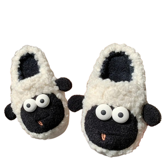 Funki Findz | Shoes | Women's Cute Little Sheep Cotton Slippers