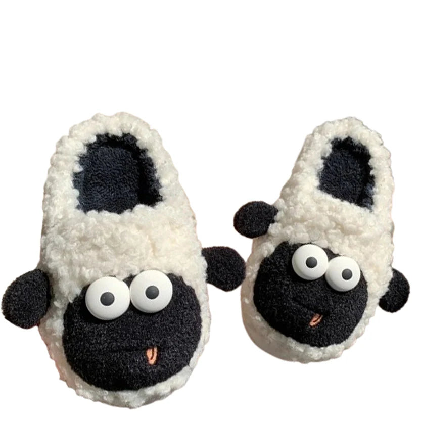 Funki Findz | Shoes | Women's Cute Little Sheep Cotton Slippers