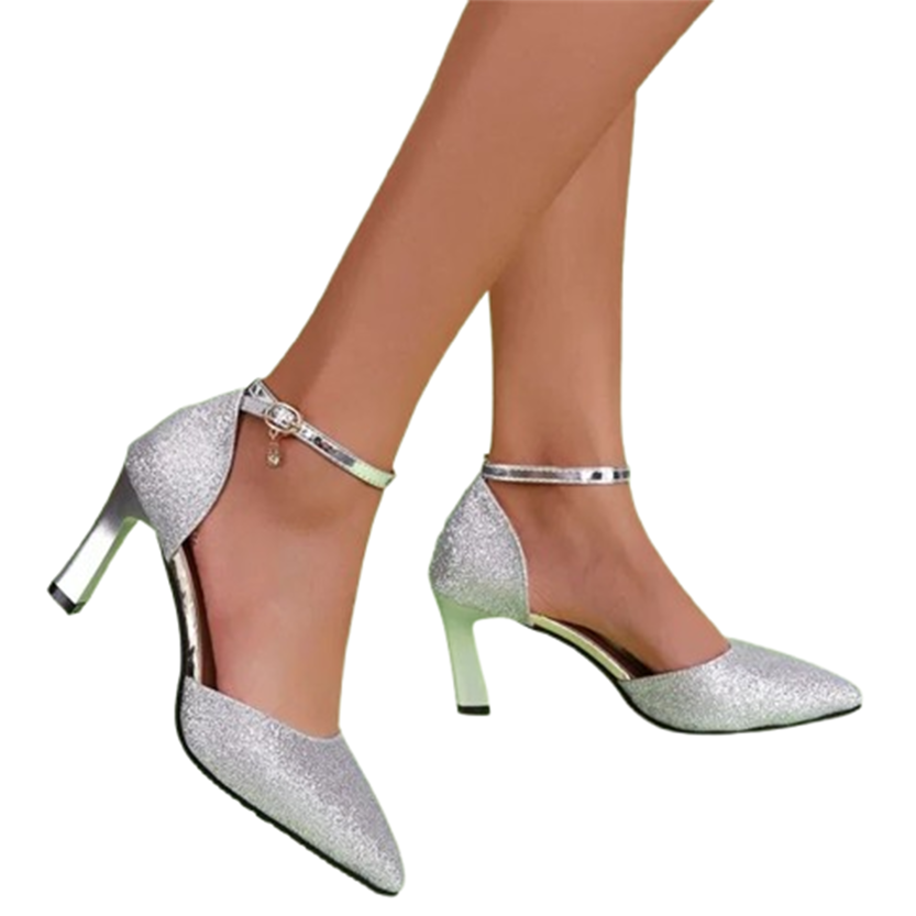Funki Findz | Shoes | Women's Gold Silver Rose Glitter Shoes