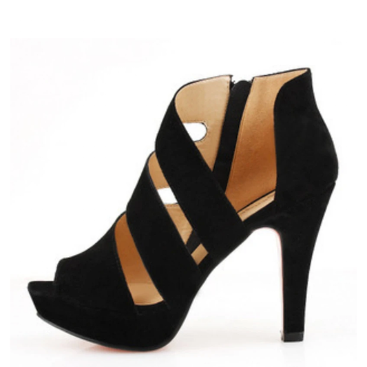 Funki Findz | Shoes | Women's Platform Peep Toe Roman Sandal