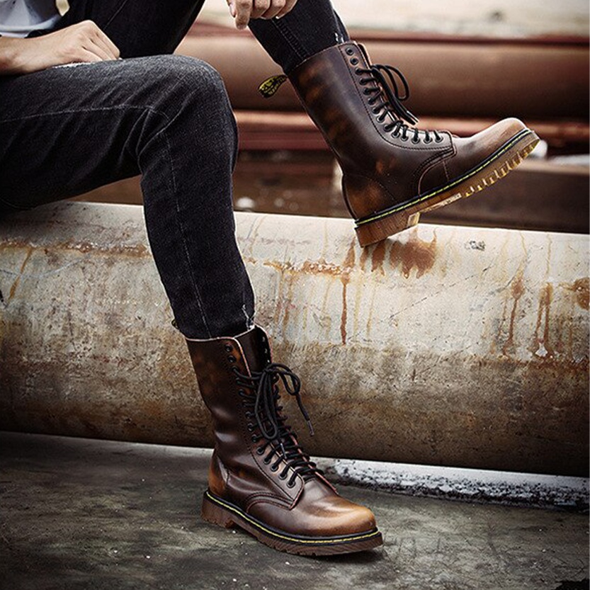 Funki Findz | Boots | Men's Gothic Punk High-Top Combat Boots