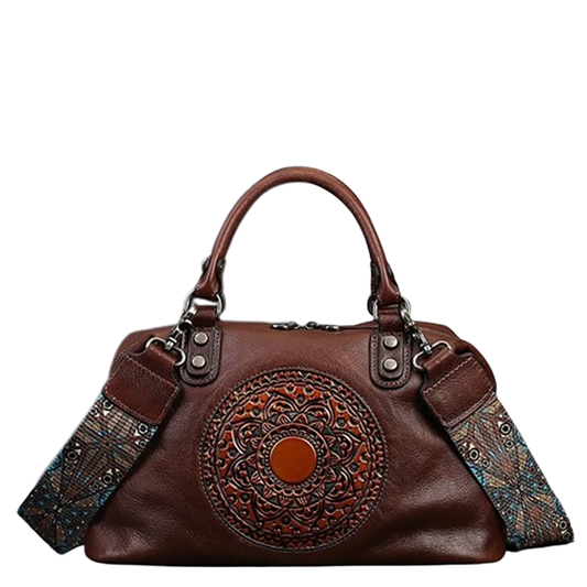 Funki Findz | Bags | Handbags | Women's Boho Leather Tote Bag