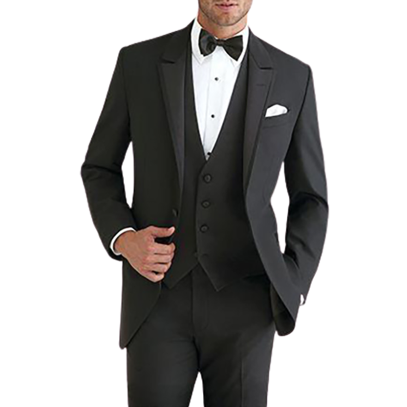 Funki Findz | Suits | Men's Formal Tuxedos | 3 Pcs Slim Fit