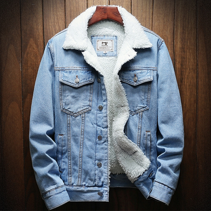 Funki Findz | Jackets | Men's Warm Denim and Sherpa Jackets