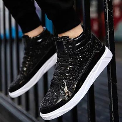 Funki Findz | Boots | Men's Women's Bling Lace Up Sneakers
