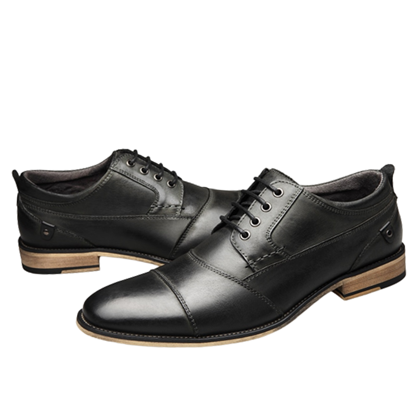Funki Findz | Shoes | Men's Genuine Leather Derby Dress Shoes