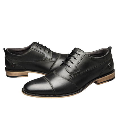 Funki Findz | Shoes | Men's Genuine Leather Derby Dress Shoes