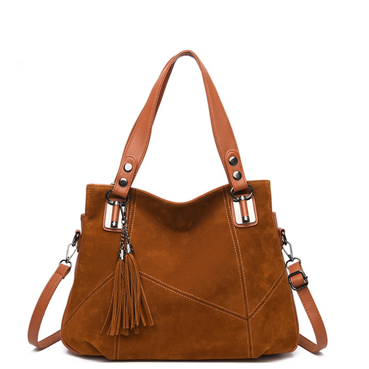 Funki Findz | Bags | Handbags | Women's Suede Shoulder Bag