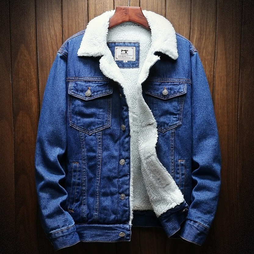 Funki Findz | Jackets | Men's Warm Denim and Sherpa Jackets
