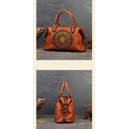 Funki Findz | Bags | Handbags | Women's Boho Leather Tote Bag
