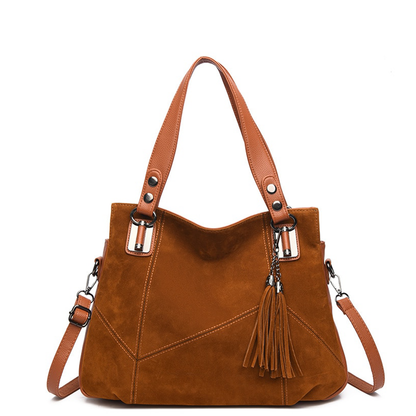 Funki Findz | Bags | Handbags | Women's Suede Shoulder Bag