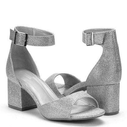Funki Findz | Shoes | Women's Shimmery Gold Silver Sandals