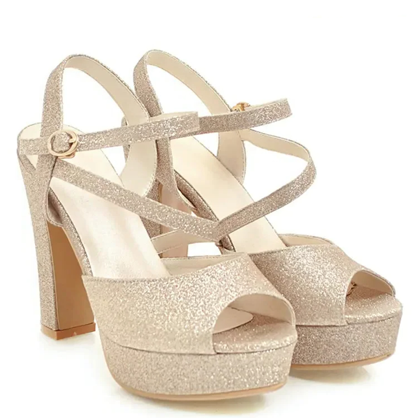 Funki Findz | Shoes | Women's Elegant Party Platform Sandals