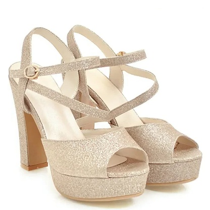 Funki Findz | Shoes | Women's Elegant Party Platform Sandals