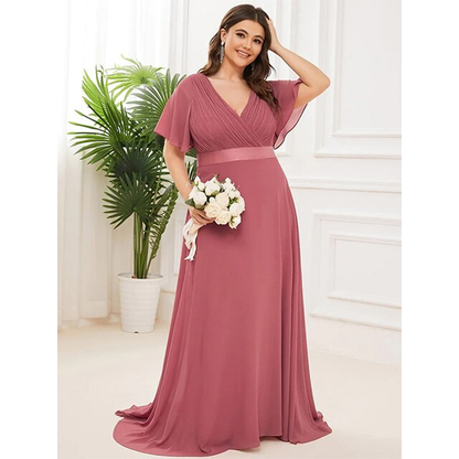 Funki Findz | Dresses | Women's Plus Size Long Evening Dress