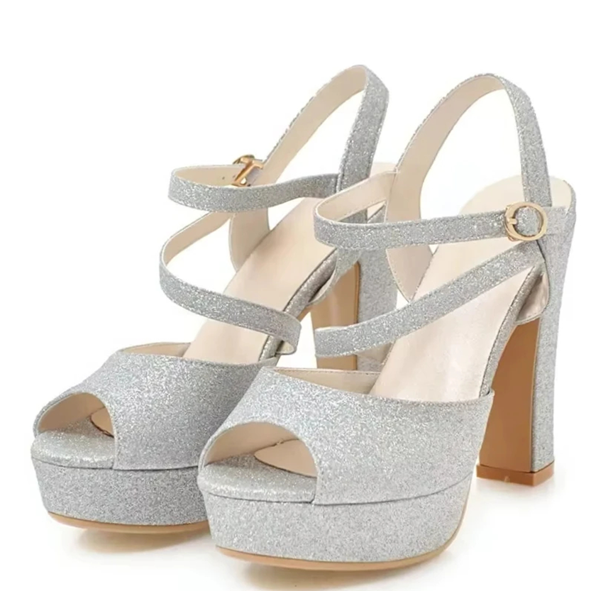 Funki Findz | Shoes | Women's Elegant Party Platform Sandals