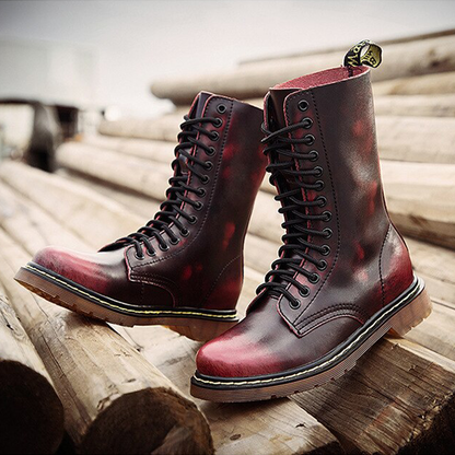 Funki Findz | Boots | Men's Gothic Punk High-Top Combat Boots