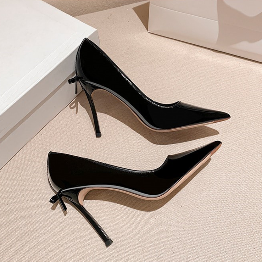 Funki Findz | Shoes | Women's Luxury Butterfly Bow High Stiletto