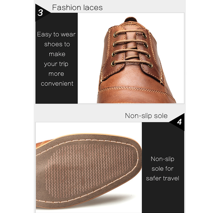 Funki Findz | Shoes | Men's Genuine Leather Derby Dress Shoes