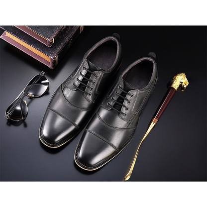 Funki Findz | Shoes | Men's Genuine Leather Derby Dress Shoes