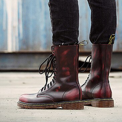 Funki Findz | Boots | Men's Gothic Punk High-Top Combat Boots