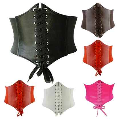 Funki Findz | Belts | Women's Goth Under Bust Cincher Belt
