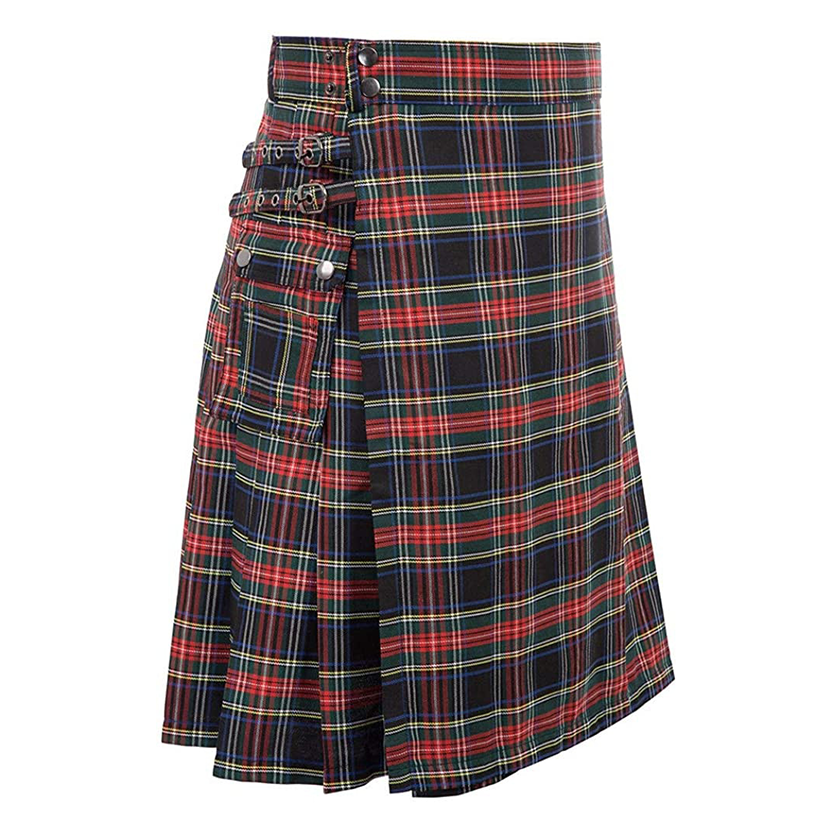 Funki Findz | Skirts | Men's Gothic Scottish Highland Tartan Kilts