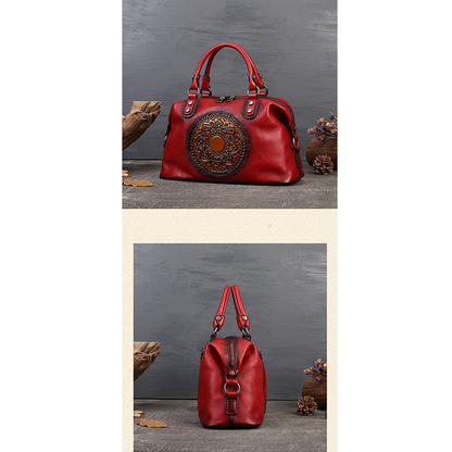 Funki Findz | Bags | Handbags | Women's Boho Leather Tote Bag