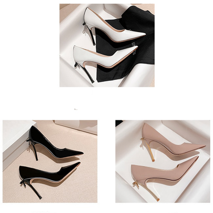 Funki Findz | Shoes | Women's Luxury Butterfly Bow High Stiletto