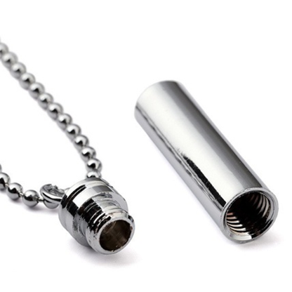 Funki Findz | Cremation Urn Necklaces | Unisex Openable Urns