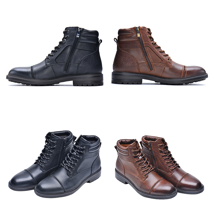 Funki Findz | Boots | Men's High Quality Leather Ankle Boots
