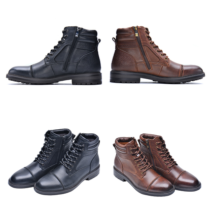 Funki Findz | Boots | Men's High Quality Leather Ankle Boots