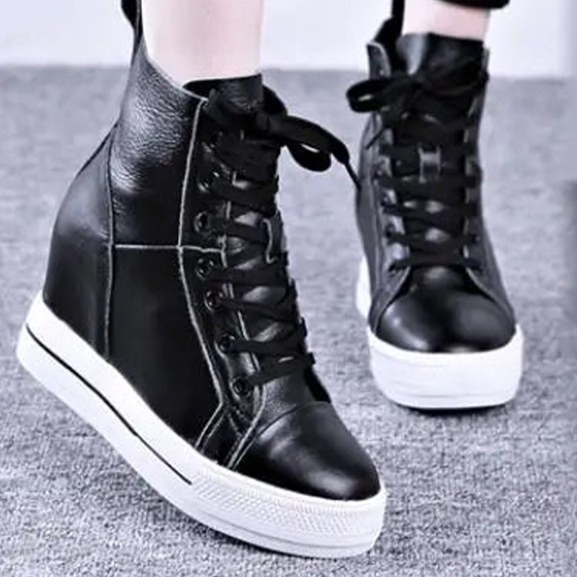 Funki Findz | Boots | Women's Canvas High Rise Ankle Sneaker