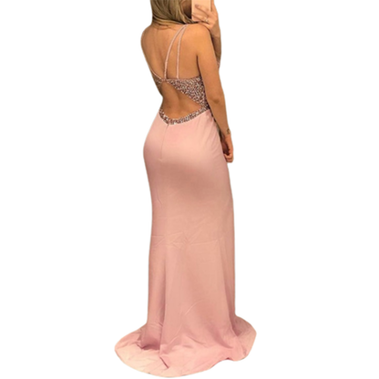 Funki Findz | Dresses | Women's Long Sequin Prom Party Dress