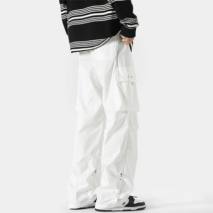 Funki Findz | Pants | Men's Casual Cargo Pants Long Loose Fit