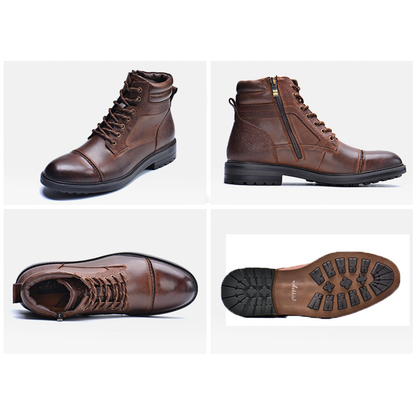 Funki Findz | Boots | Men's High Quality Leather Ankle Boots