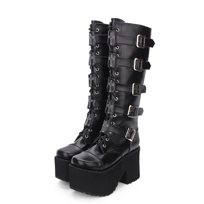 Funki Findz | Boots | Women's Gothic Harajuku Platform Boots