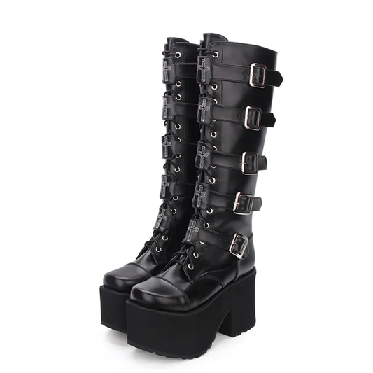 Funki Findz | Boots | Women's Gothic Harajuku Platform Boots