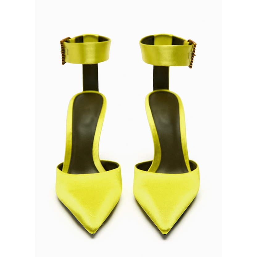 Funki Findz | Shoes | Women's Buckle Strap Pointed Toe Stilettos