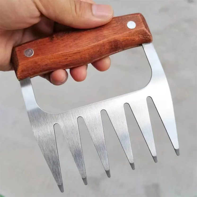 Funki Findz | Meat Claws | Stainless Steel Wood Meat Claws