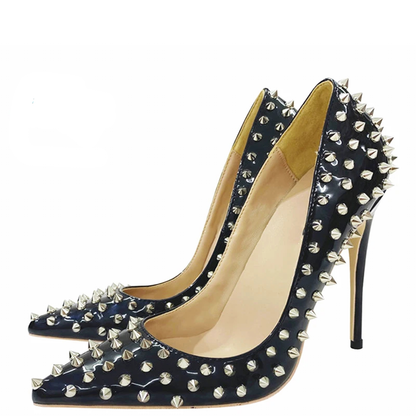 Funki Findz | Shoes | Women's Spikes Rivets Super High Stilettos