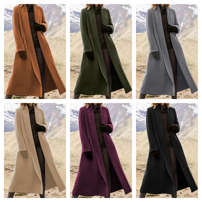 Funki Findz | Jackets | Women's Long Woolen Cardigan Coat