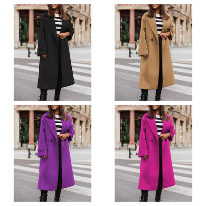 Funki Findz | Jackets | Women's Long Single Buttoned Overcoat