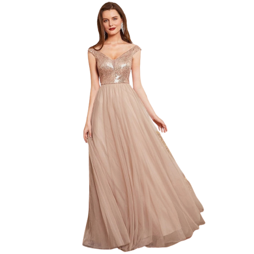 Funki Findz | Dresses | Women's Elegant Long Evening Dress